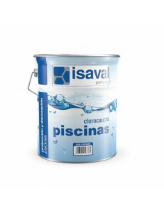 1 PEINTURE PISCINE SATIN?E SOLVANT?E A BASE DE CAOUTCHOUC CHLORE 