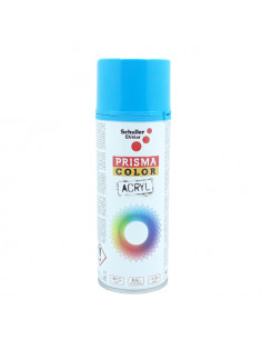 Bombe de peinture ral 5012 Prisma color bleu clair brillant